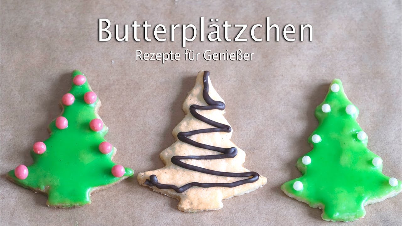 einfache Butterplätzchen zum Ausstechen /Weihnachtsgebäck /Kinder ...