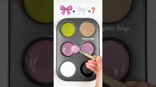 “Mixing Magic: Pumpkin Beige, Pastel Pink Lavender &amp; Lemon Lime Pastel” ✨🎨 #colorpalette #artshorts