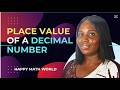 How to place large decimal number in their place Values