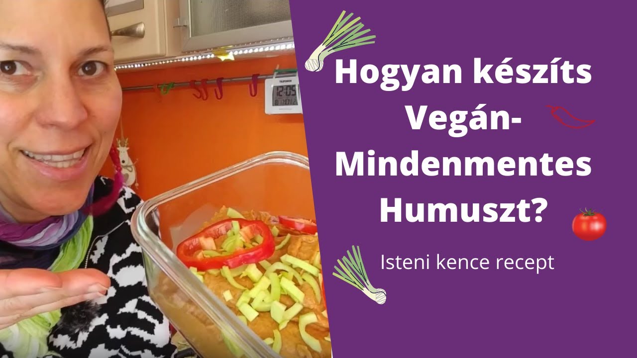 Egyszerű házi humusz készítése - egészséges, vegán recept - YouTube