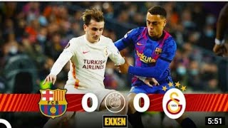 Barcelona - Galatasaray (0-0) Geniş Maç Özeti | Son 16 Turu 1. Maç