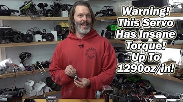 Insane Servo Torque! Meet The Ultra Strong & Fast SHV800 RC Crawler Servo - Holmes Hobbies