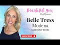 Belle tress modena cake batter blonde wig review new