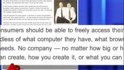 Adobe Blows Apple a Kiss