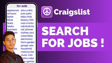 How To Search For Jobs On Craigslist !