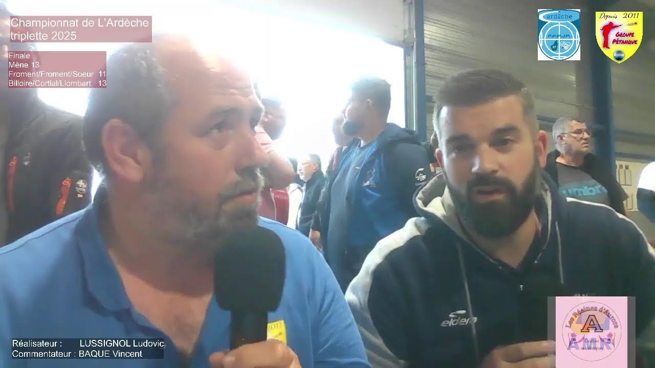 Miniature de la vidéo : Championnat de L'Ardèche triplette