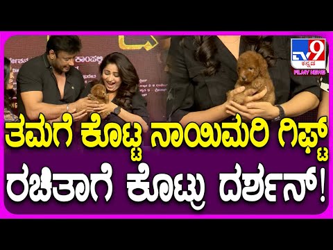 Darshan: ತಮಗೆ ಕೊಟ್ಟ ನಾಯಿಮರಿ ಗಿಫ್ಟ್ ರಚಿತಾಗೆ ಕೊಟ್ರು ದರ್ಶನ್!| #TV9D