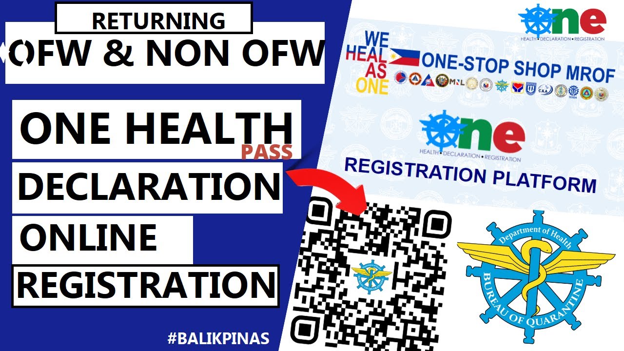 BOQ HEALTH DECLARATION REGISTRATION - ONE HEALTH PASS
