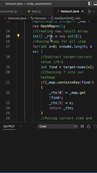 Two Sum Problem Easy LeetCode - Java - YouTube