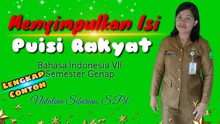 Concluding the Meaning of Folk Poetry (Pantun, Syair, and Gurindam) – 7th Grade Indonesian Langua...