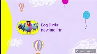 Egg Birds Bowling Pin Milkshake Uk 21St April 2012 Rare