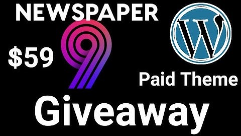 GIVEWAY - Best Theme For Wordpress Website | SEO Friendly | Adsense Friendly | Responsive