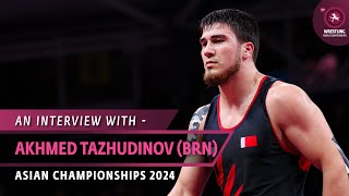 Akhmed TAZHUDINOV (BRN) repeats as Asian champion