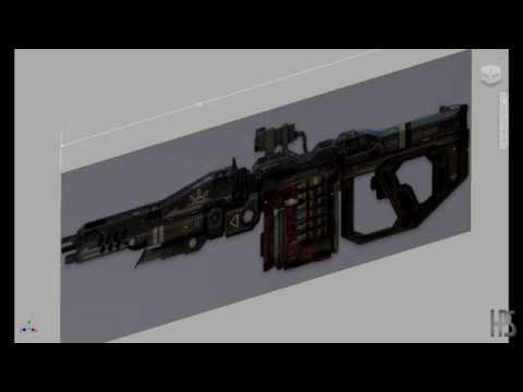 Modeling a XO-16 Chaingun in Autodesk Inventor