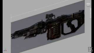 Celebrity Modeling a XO-16 Chaingun in Autodesk Inventor Wealth