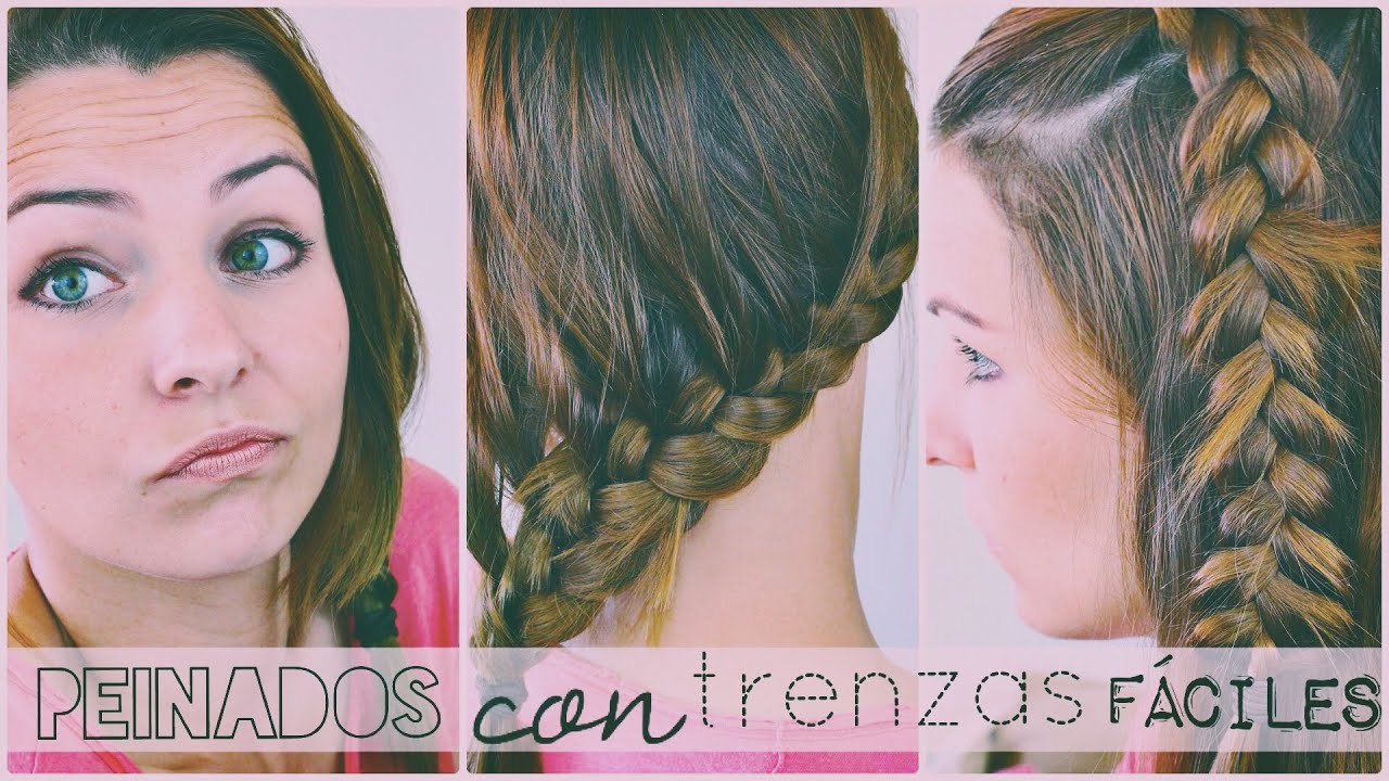 Peinados fáciles con trenzas | Orchid Style - YouTube