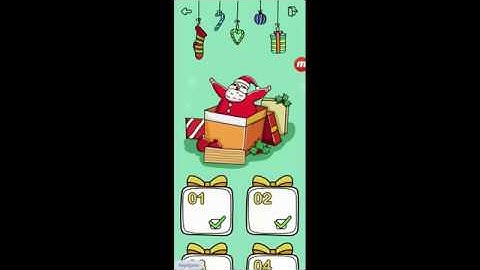 Brain Out Finding Santa Level 1 2 3 4 5 6 7 8 9 10 walkthrough