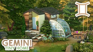 Gemini Tiny House  // The Sims 4 Speed Build: Zodiac Series