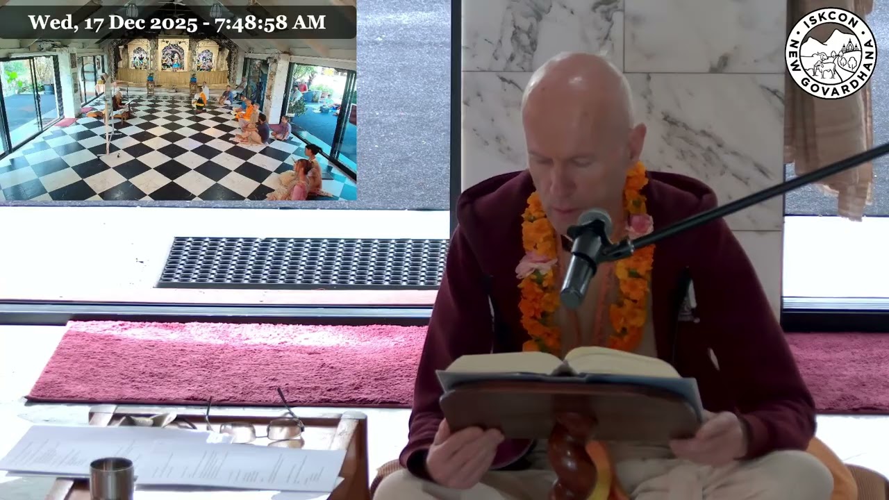 Ср, 17 дек. 2025 г. - SB 3.26.27 от Шастры Какшуса Даса