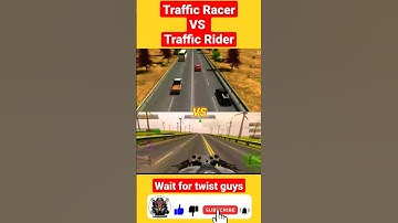 TRAFFIC RACER 😱 VS TRAFFIC RIDER 🔥 #shorts #youtubeshorts #gaming #ytshorts #vs