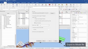 LumenRT에서 SYNCHRO 파일 열기 (Opening SYNCHRO files in LumenRT)