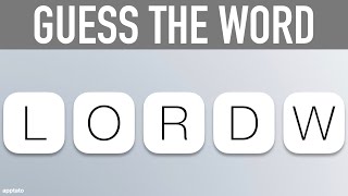 Scrambled Word Game - Guess the Word Game (5 Letter Words) screenshot 2