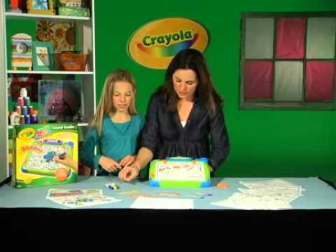 Crayola Magic Light Brush Color Wonder Mess Free Coloring Unboxing Toy  Review by TheToyReviewer 