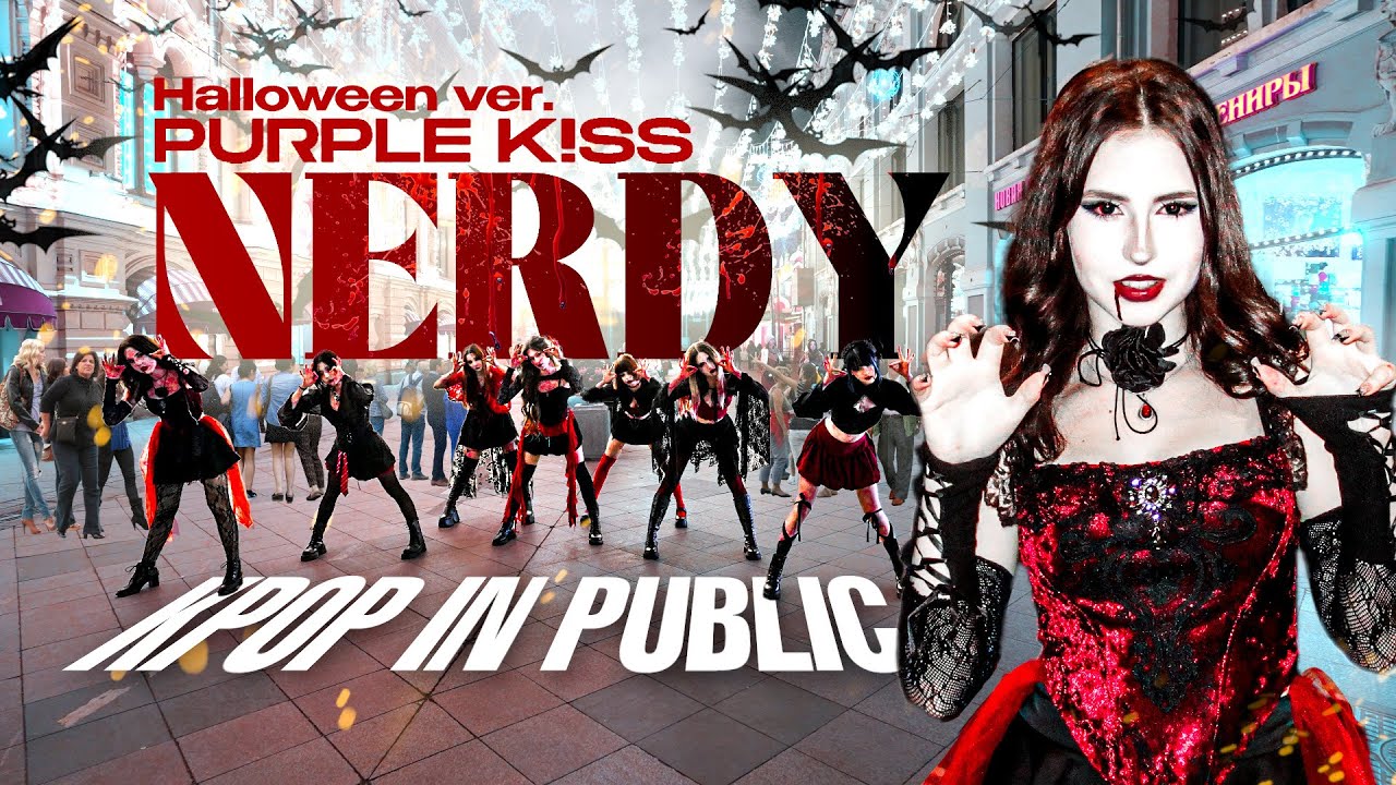 [ K-POP IN PUBLIC | ONE TAKE ]  PURPLE KISS - NERDY ( HALLOWEEN VER. ) 🎃