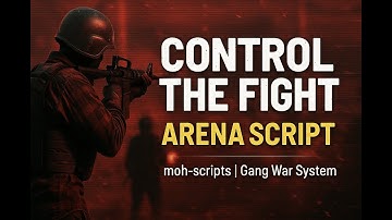 🔥Arena & Zone Admin Control Panel | Next-Level Gang War System | moh-scripts Fivem Qbcore