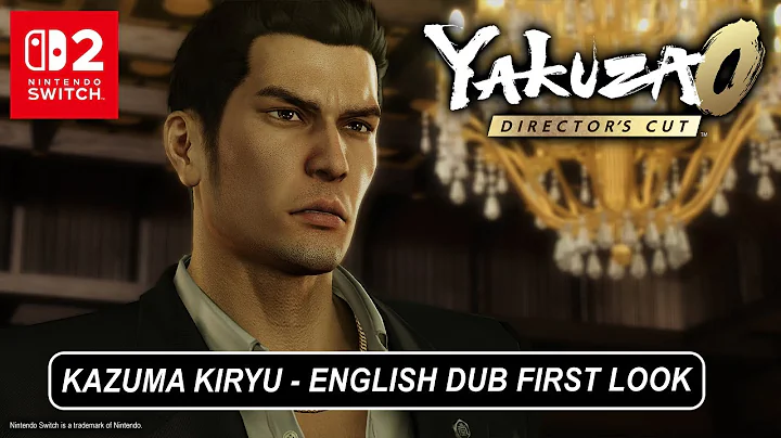 Yakuza 0 Director’s Cut – Kazuma Kiryu English Dub First Look| Nintendo Switch™ 2