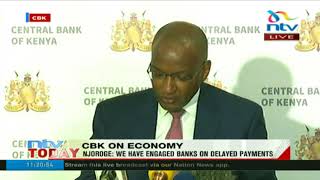 CBK governor Patrick Njoroge on NYS scandal - Full statement