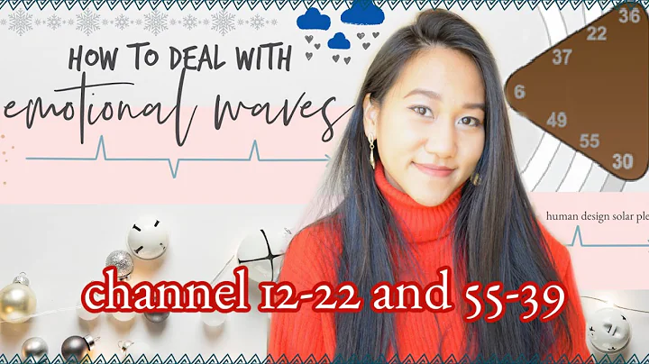 INDIVIDUAL EMOTIONAL WAVE in Human Design Part 2.🌊 Channel 12-22 and 55-39 Solar Plexus