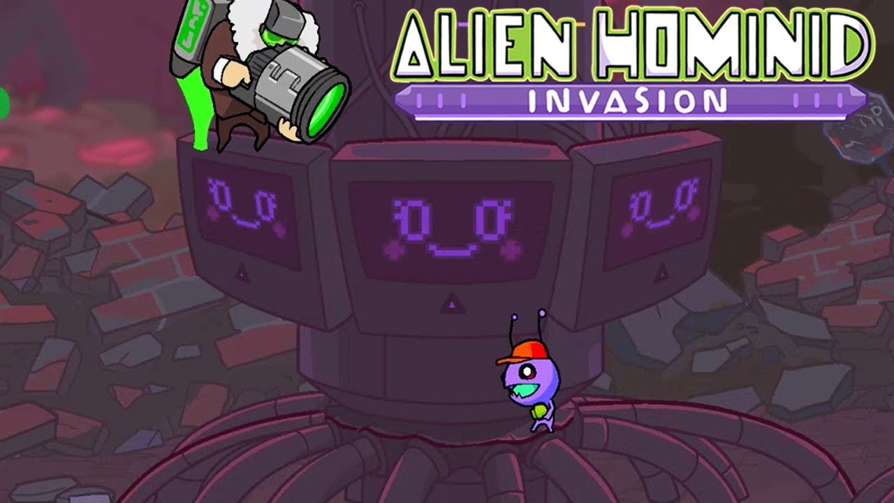 Pinballs & Enemies, Juiceman Returns!【 Alien Hominid Invasion 】