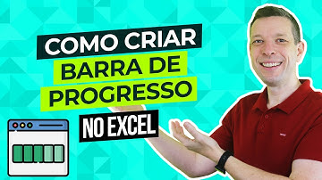 Como criar barra de progresso no Excel