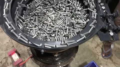 VIBRATORY BOWL FOR FASTENERS