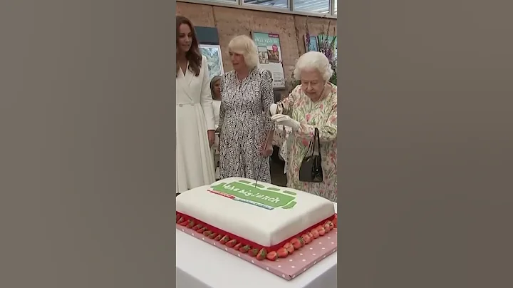 Queen Elizabeth opted to use a ceremonial sword to...