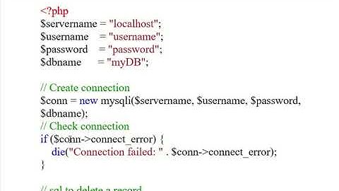 AL ICT - Unit 10 - 3 PHP Delete by Sajee Jayasinghe