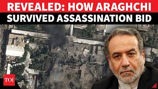 BIG! Watch How Iran FM Araghchi Emerged From Rubble After Deadly Strike On Tehran Compound