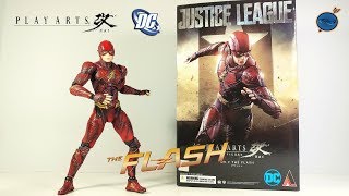 Play Arts Kai THE FLASH Justice League Action Figure Review