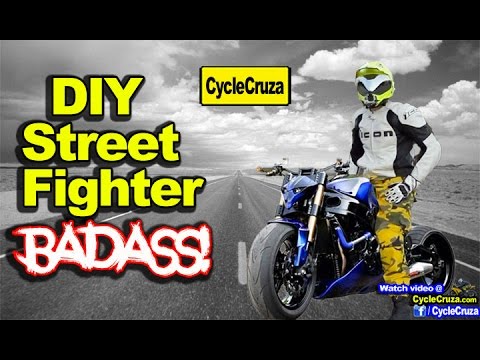 DIY StreetFighter Motorcycle For CHEAP  | MotoVlog