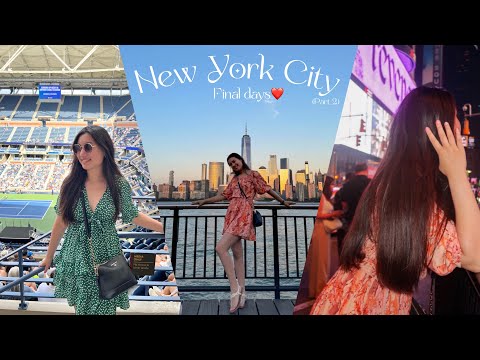 Welcome to New York City!🗽US Open🎾 & Times Square Nights!💓