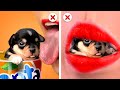 ¡CÓMO INTRODUCIR MASCOTAS EN EL CINE! || Divertidos trucos para mascotas y bocadillos Por Kaboom!