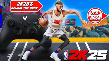 NBA 2K25 - 2K20s EXPLOSIVE BEHIND THE BACK is back!!🤩🔥.....full tutorial