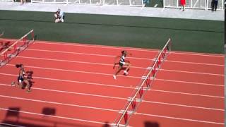 Henle Holmes Girl 100HH Heat 3 Ross, Carolyn 11 Webster Groves High School 15.41