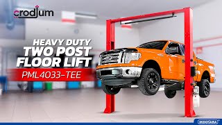 CRODIUM HEAVY DUTY TWO POST CAR CLEAR FLOOR LIFT PML4033-TEE KAPASITAS 4 TON screenshot 3