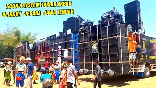 Daftar Hadir Sound System Takbir Akbar Blingoh Jepara Perdana Takbiran Horreg Di Jawa Tengah