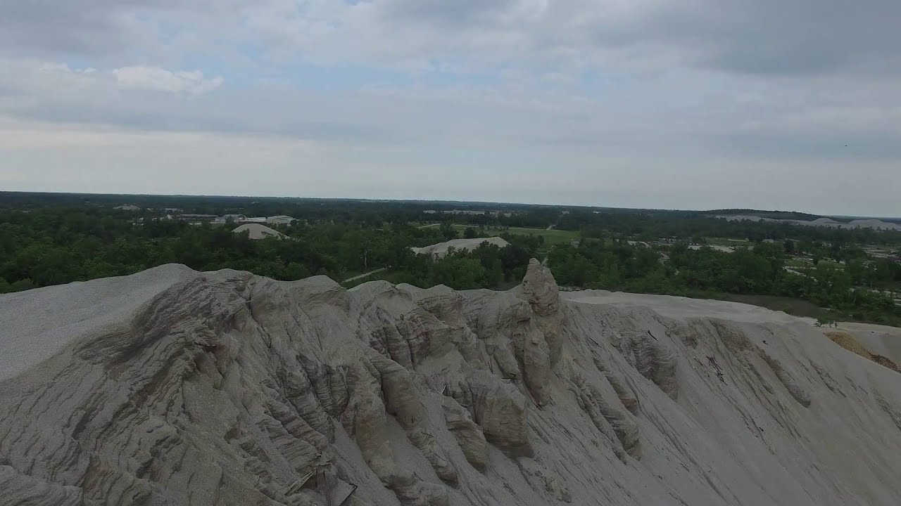 DJI Phantom 3 Pro flying over Picher Oklahoma Chat Piles YouTube