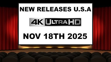 NEW 4K UHD Releases [NOVEMBER 18TH 2025 | U.S.A | Links Included] #PHYSICALMEDIA