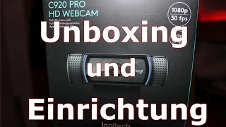 Logitech C920 PRO 📷 - Unboxing und Einrichtung