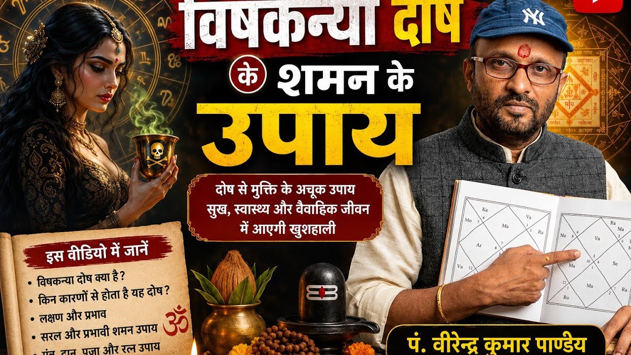 learn astrology easily -775 विषकन्या दोष के शमन के उपाय